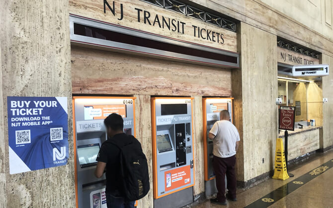 NJ Transit Tickets
