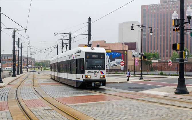 Newark Light Rail History