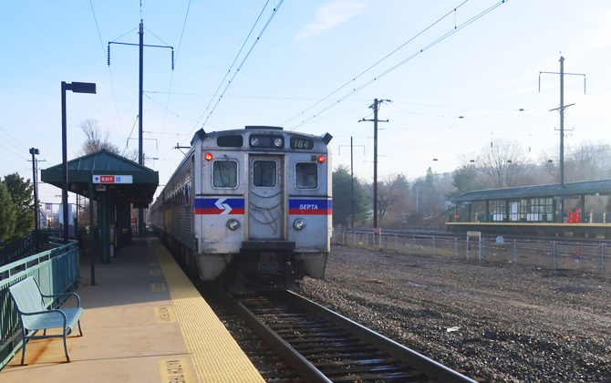 Paoli Thorndale Line how to ride