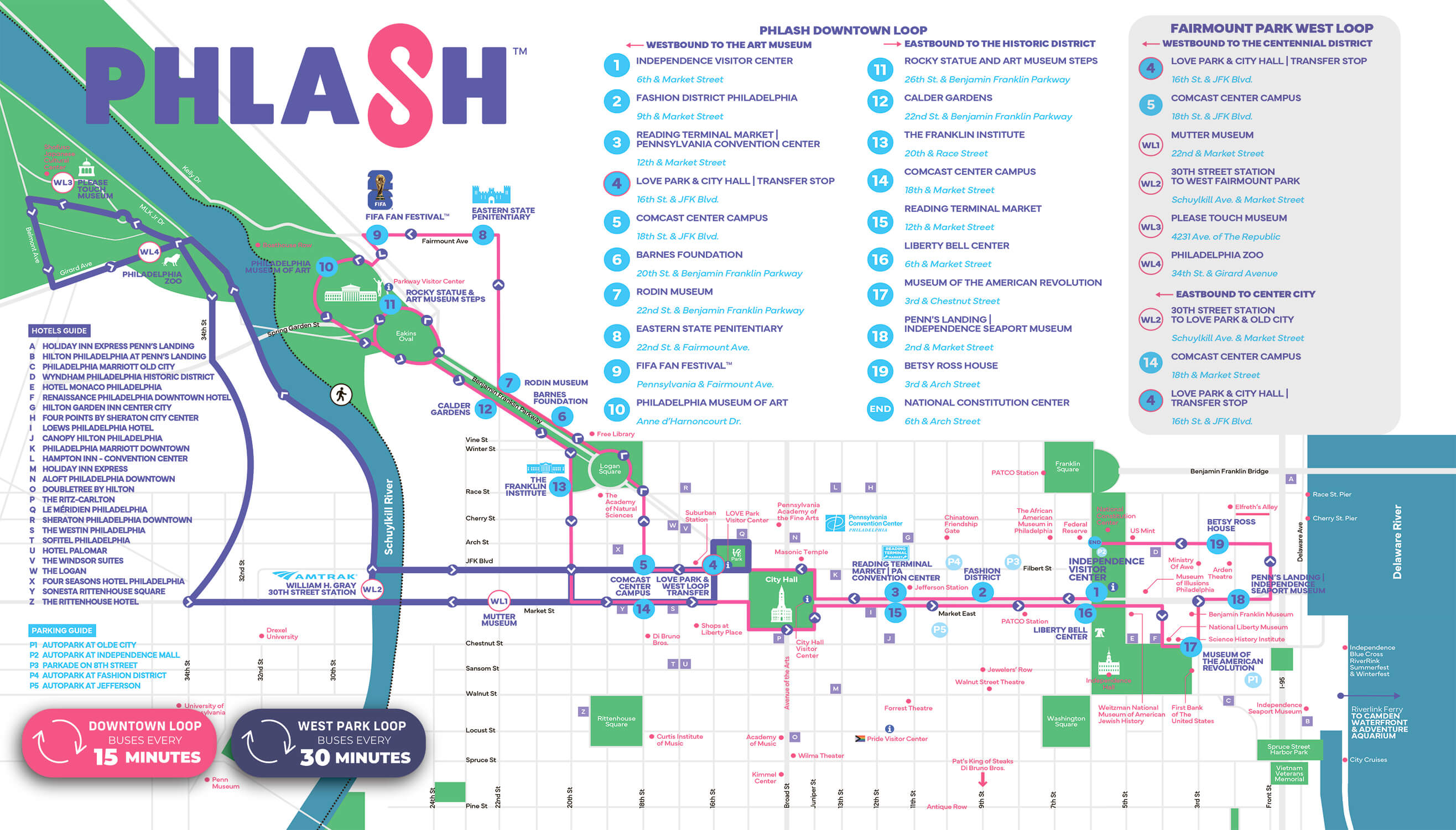 Philly PHLASH map