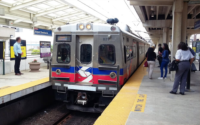 SEPTA Airport Line connections