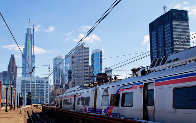 SEPTA Regional Rail connections