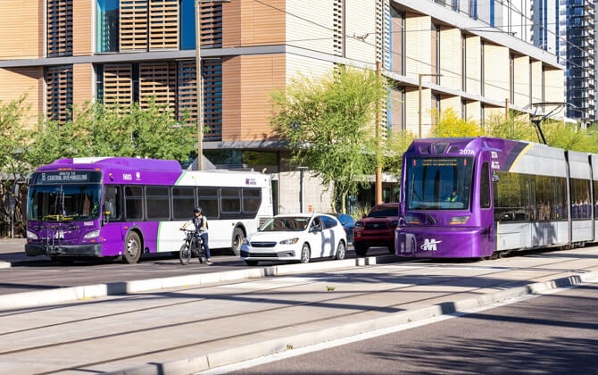 Valley Metro Bus connections