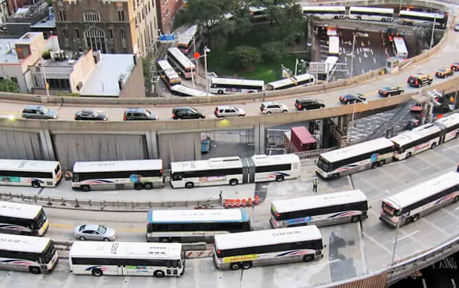 NJ Transit Bus popular routes