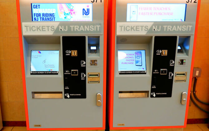 NJ Transit Bus tickets